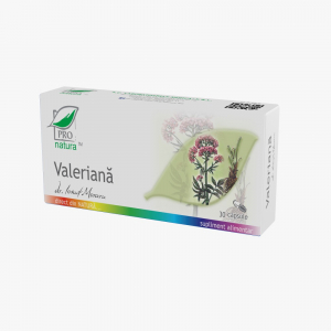 Somn linistit - Valeriană, 30 capsule, Medica