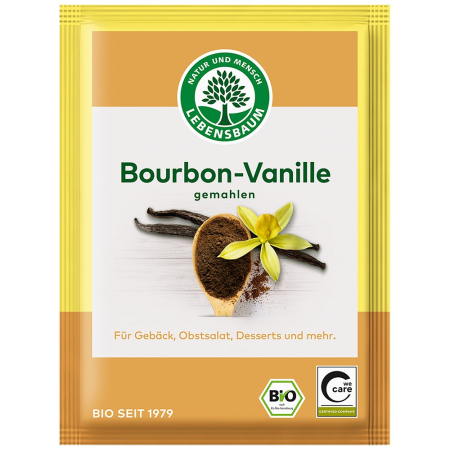 Ingrediente bio pentru copt - Vanilie Bourbon macinata bio