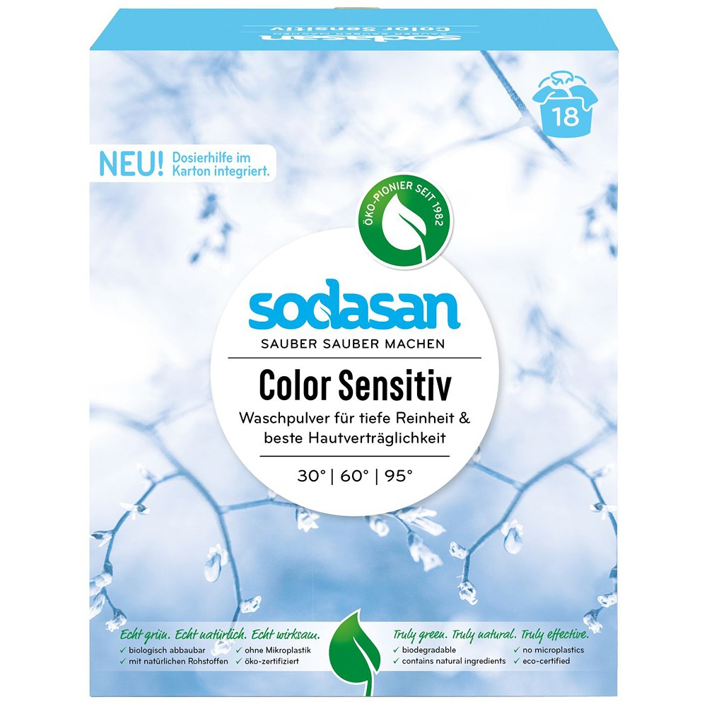 Detergent pudra Color - Sensitiv organic