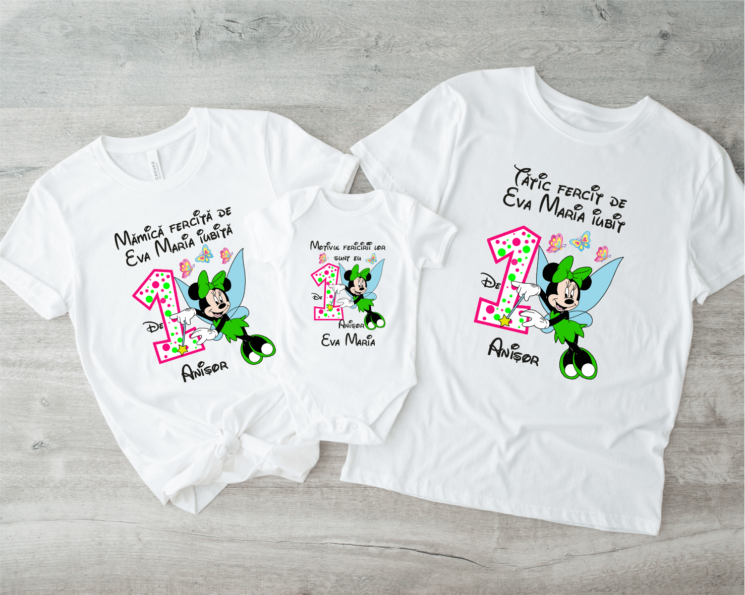 Tricouri personalizate aniversare