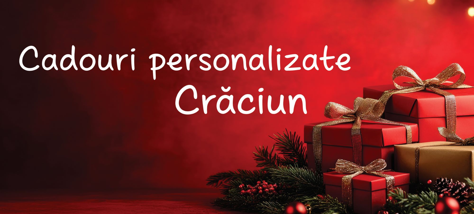 Cadouri personalizate Crăciun