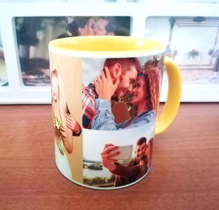 Cană personalizată cu 5 poze [2]