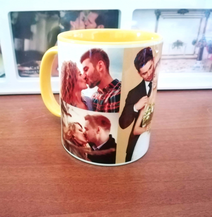 Cană personalizată cu 5 poze [3]