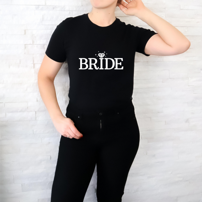 Tricou mireasă - Petrecerea burlăcițelor - Diamonds [1]