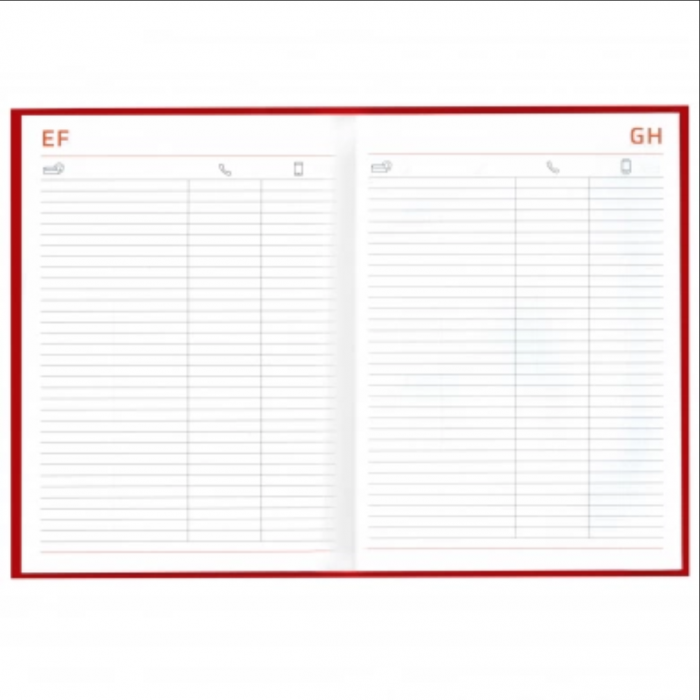 Agendă personalizată nedatată - Barber Shop - Nume [6]