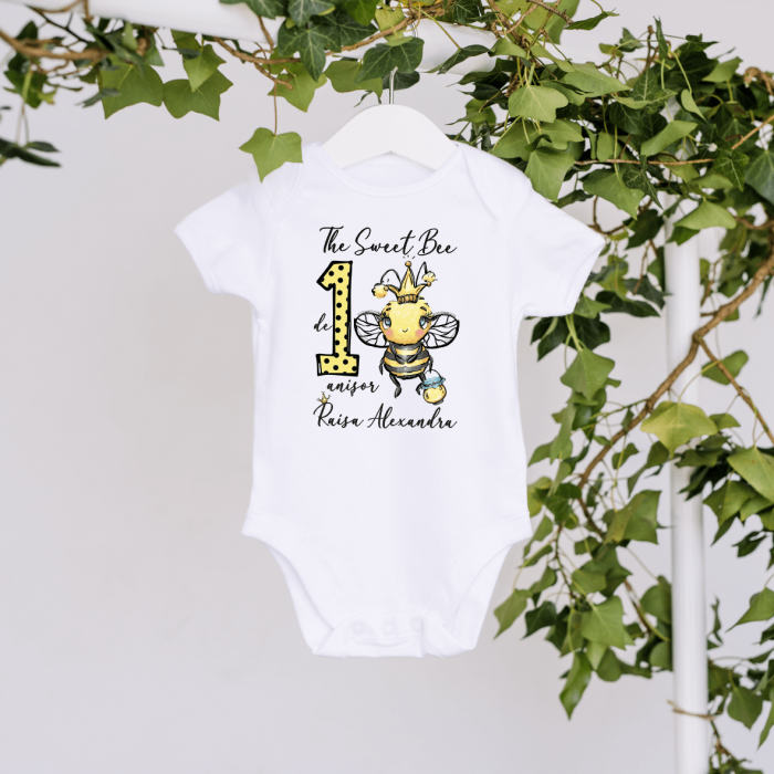 Body personalizat aniversare 1 an - Albinuțe [1]
