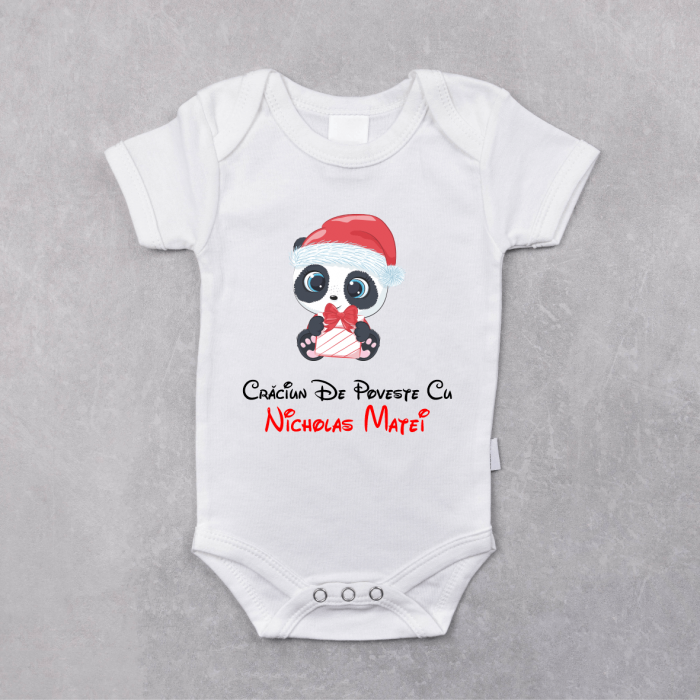 Body personalizat - Crăciun de Poveste - Nume - Ursuleț [1]
