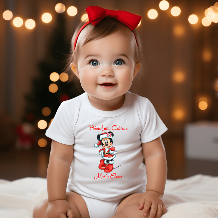 Body personalizat - Crăciun - Minnie - M3 [1]