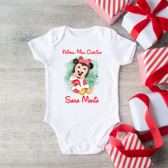 Body personalizat - Crăciun - Minnie - Model 4 [1]