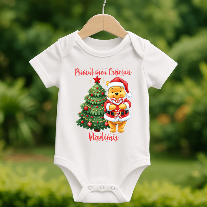Body personalizat Crăciun - Winnie the Pooh - Model 15 [1]