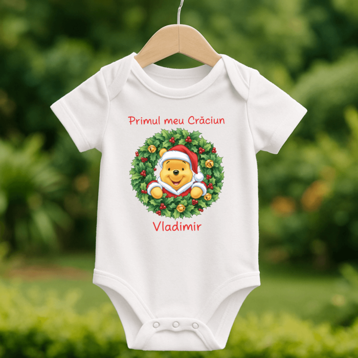 Body personalizat Crăciun - Winnie the Pooh - Model 16 [1]