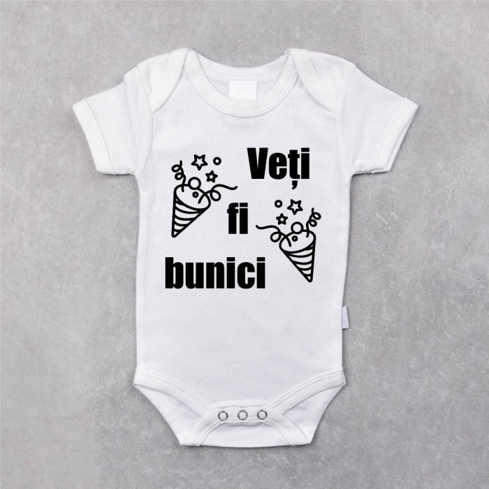 Body personalizat cu mesaj - Veți fi bunici [1]