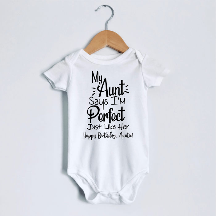 Body personalizat - Happy birthday, Auntie! [1]