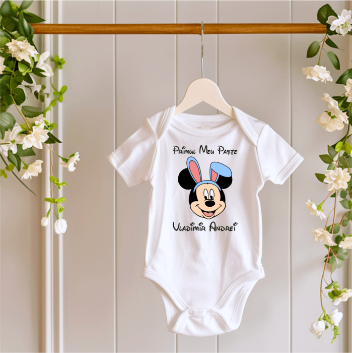 Body personalizat Paște - Mickey - Model 2 [1]