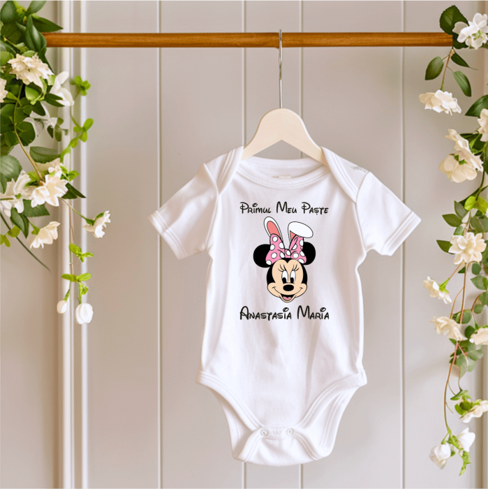 Body personalizat Paște - Minnie - Model 2 [1]
