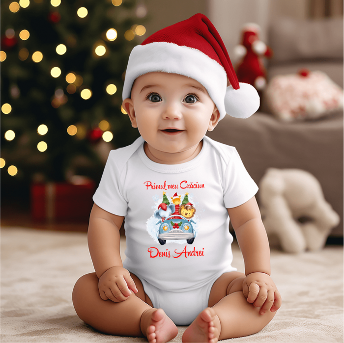 Body personalizat pentru Crăciun - Safari [1]