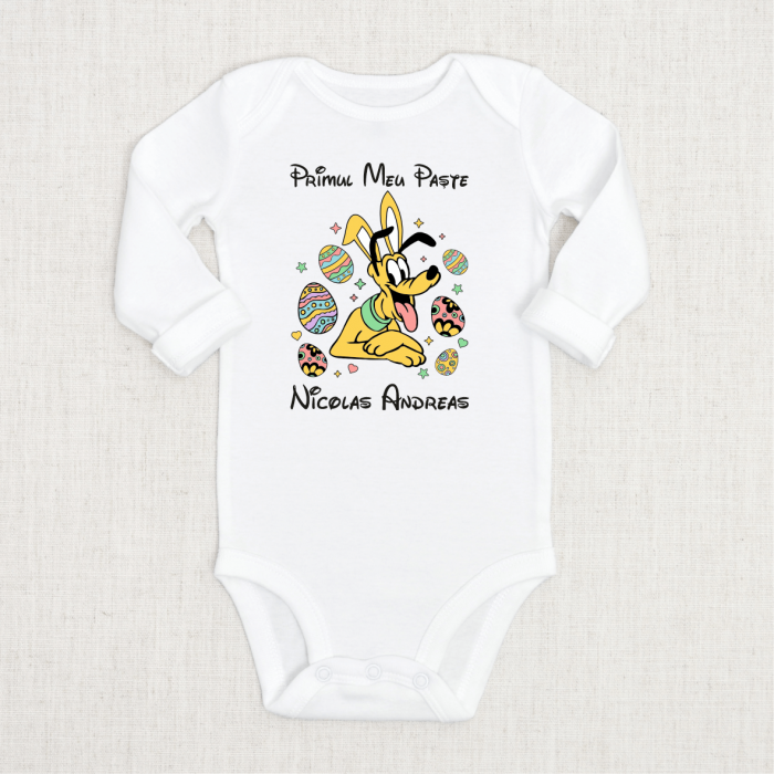 Body personalizat - Primul meu Paște - Pluto [1]