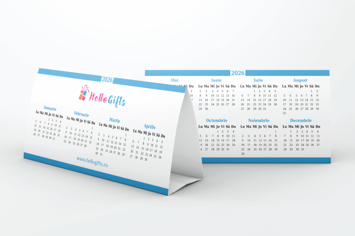 Calendar de birou personalizat cu logo [1]