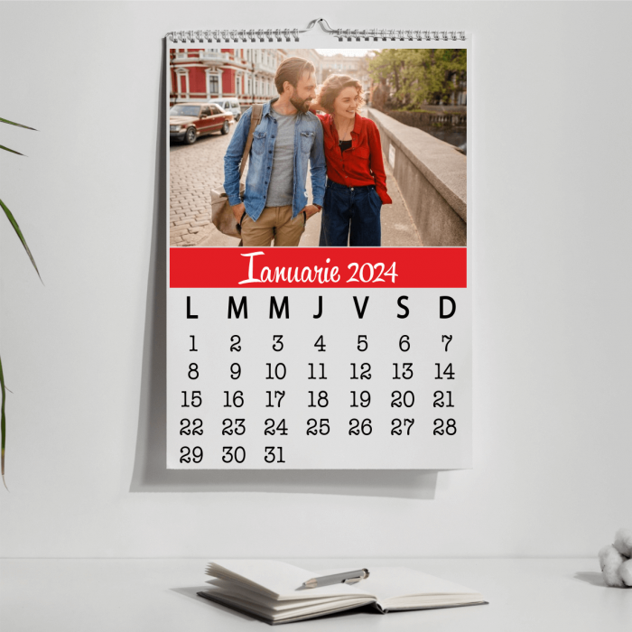 Calendar personalizat cu 6 poze și mesaj [2]