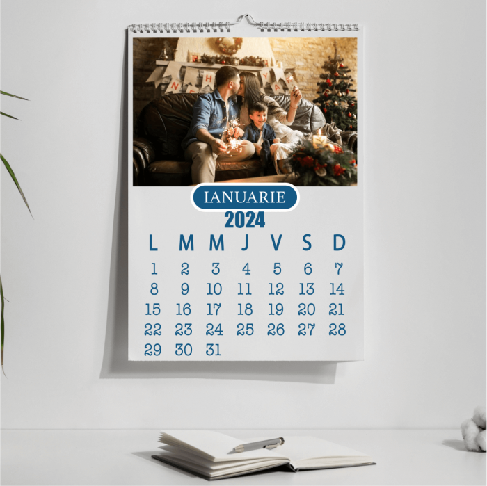 Calendar personalizat cu poze și mesaj [2]