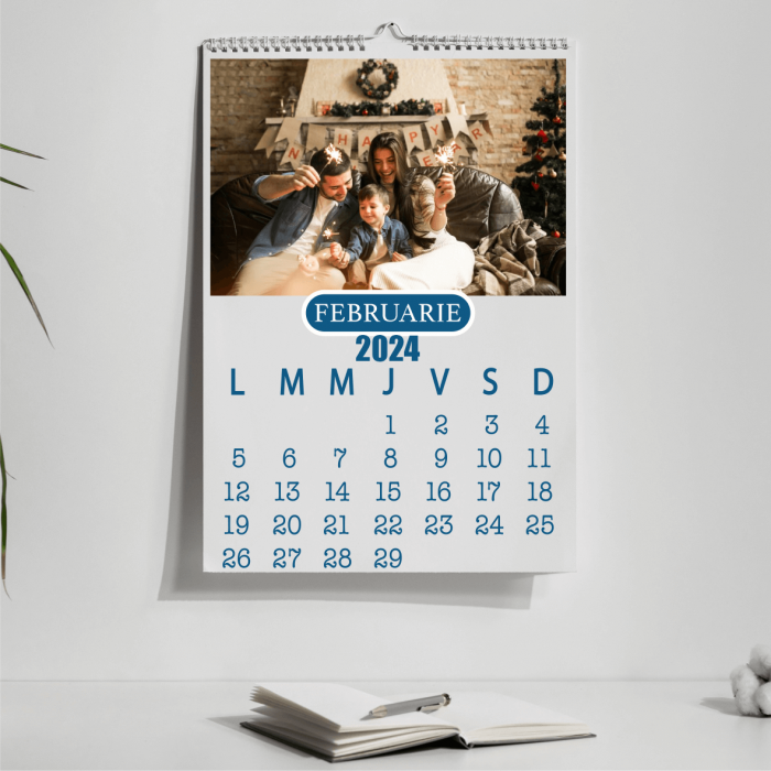 Calendar personalizat cu poze și mesaj [3]