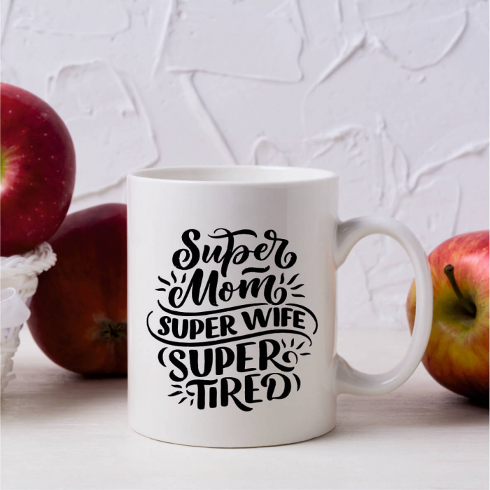 Cană personalizată - Super Mom [1]