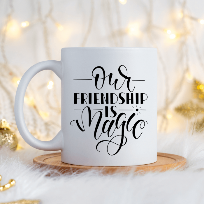 Cană personalizată - Best Friends - Christmas - Nume [2]