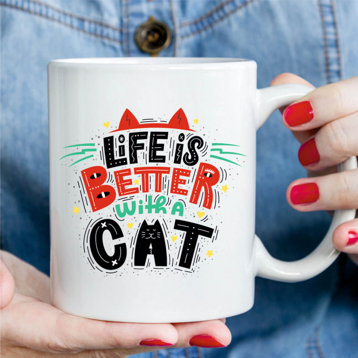 Cană personalizată - Cat lover [1]