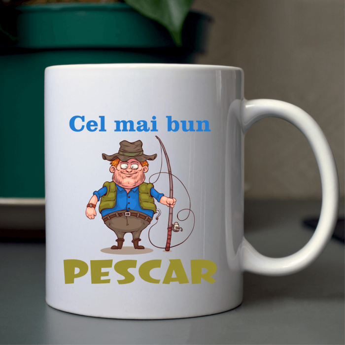 Cană personalizată - Cel mai bun pescar [1]