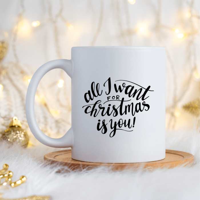 Cană personalizată cu nume - All I Want For Christmas Is You 2 [2]