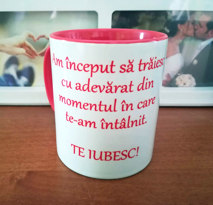 Cană personalizată cu o poză și text [3]