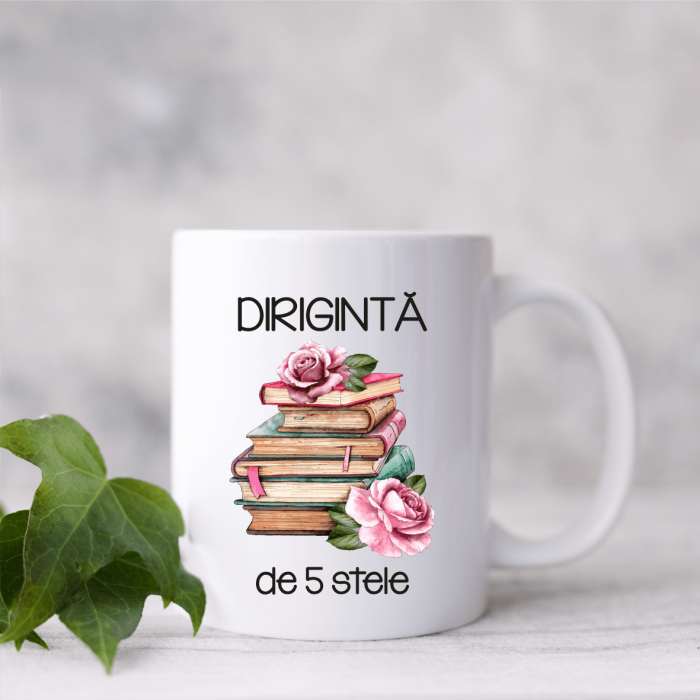 Cană personalizată - Dirigintă de 5 stele [1]