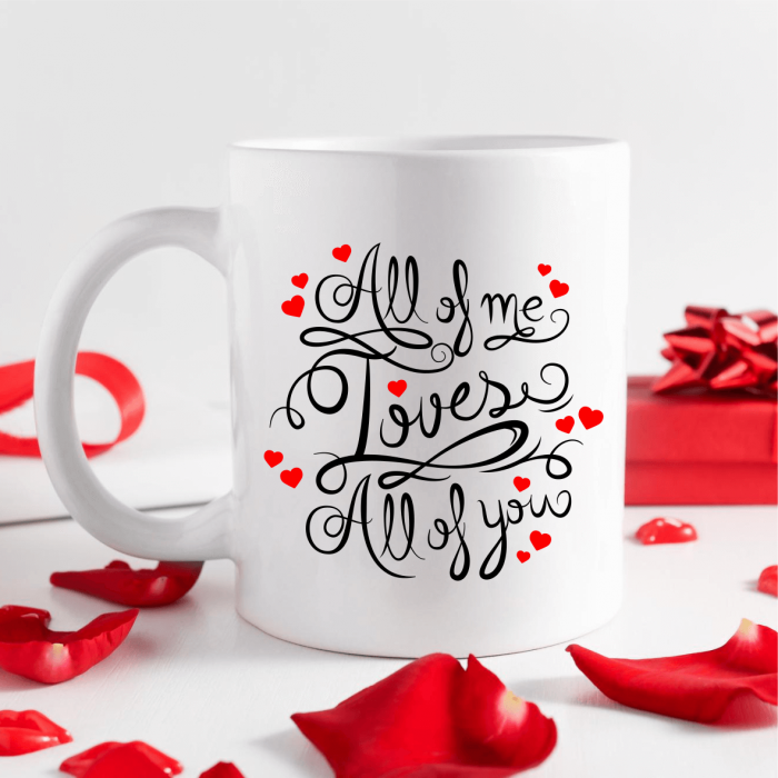 Cană personalizată - Minnie & Mickey - Nume - Model 1 [2]