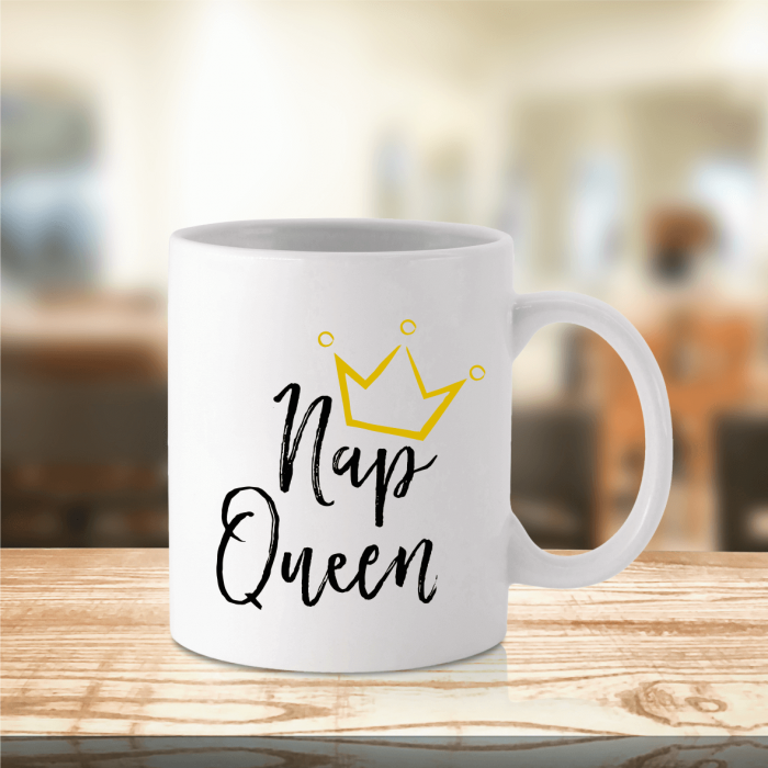 Cană personalizată - Nap Queen [1]