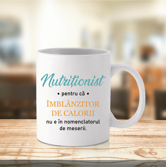Cană personalizată - Pentru nutriționist [1]