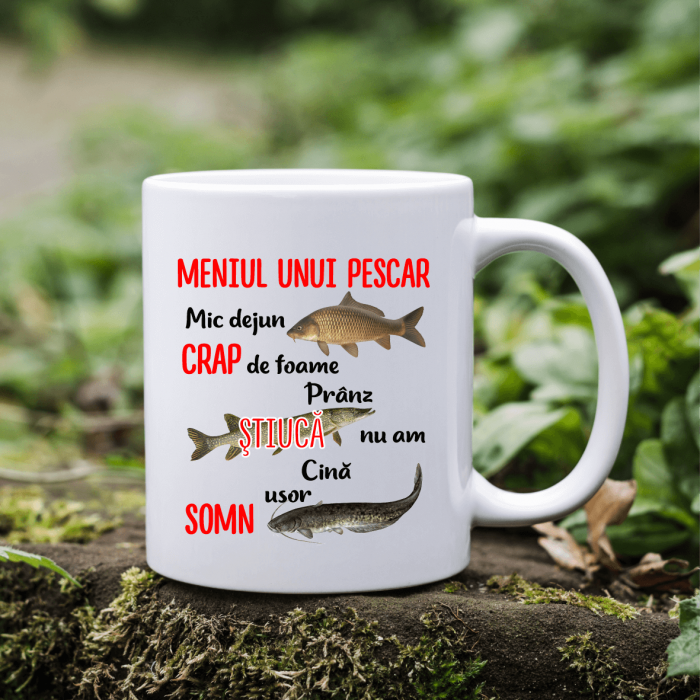Cană personalizată - Pentru pescar - Model 2 [1]