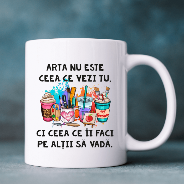 Cană personalizată - Pentru profesor de desen [1]