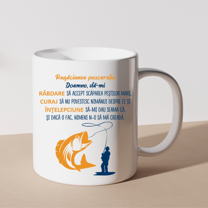 Cană personalizată - Rugăciunea pescarului [1]