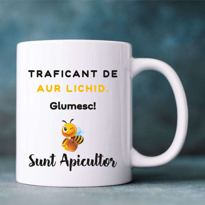 Cană personalizată - Sunt apicultor [1]