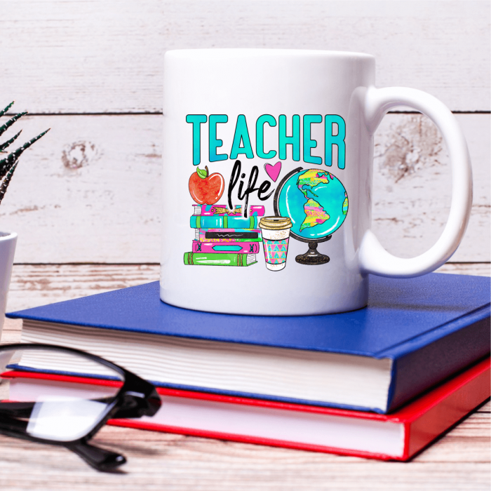 Cană personalizată - Teacher life [1]