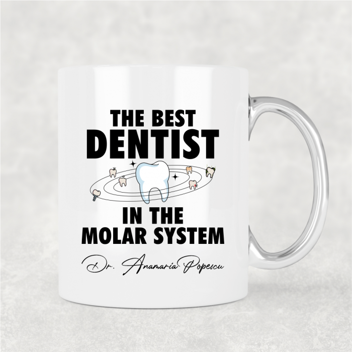 Cană personalizată - The best dentist [1]