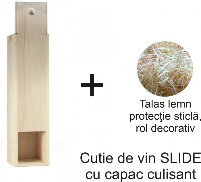 Cutie de vin personalizată - Sărbători fericite - Model 2 [3]