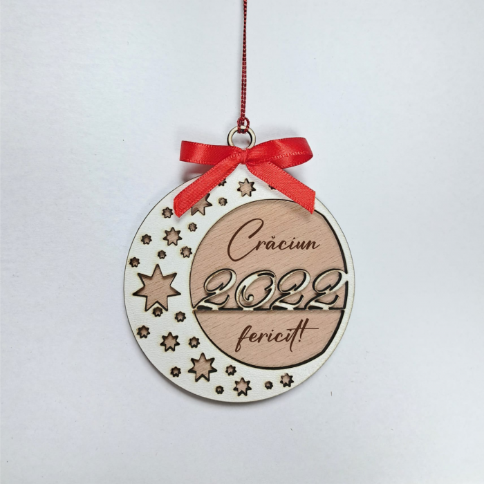 Glob personalizat din lemn - An - Mesaj [1]