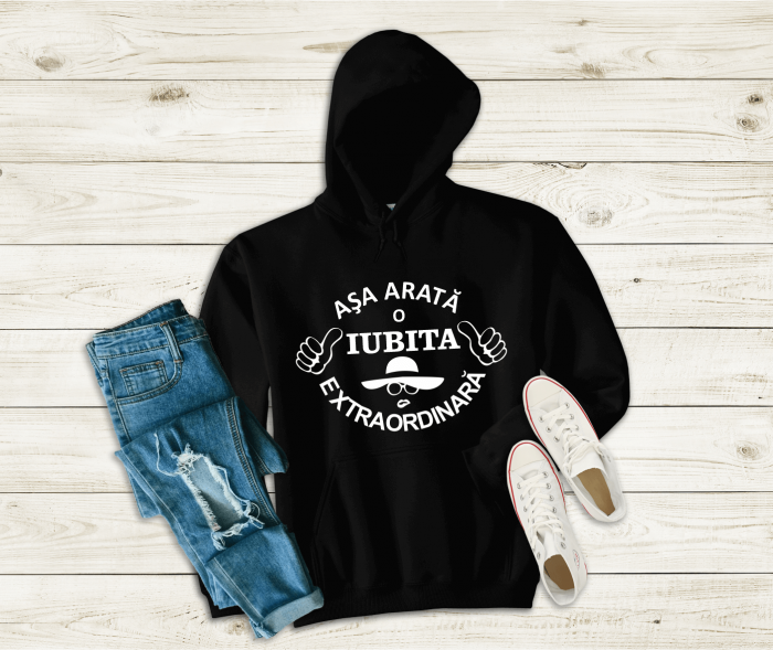 Hanorac Personalizat - Așa Arată O Iubită Extraordinară [1]