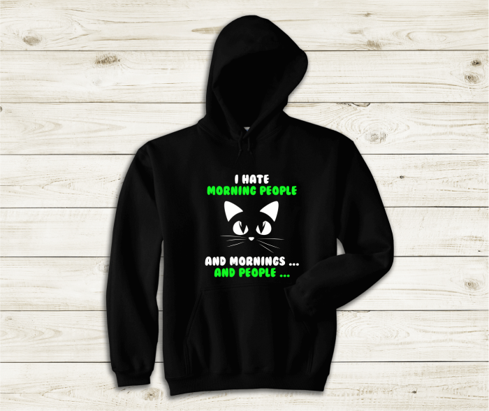 Hanorac Personalizat - I Hate Morning People [1]