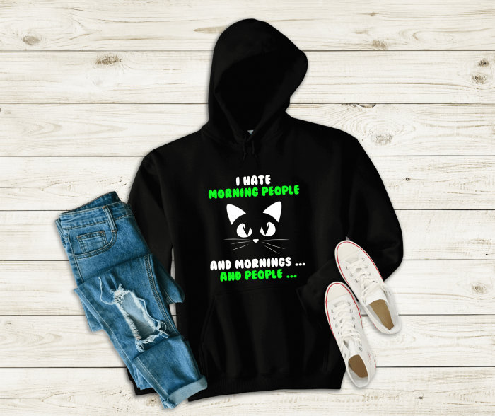 Hanorac Personalizat - I Hate Morning People [1]