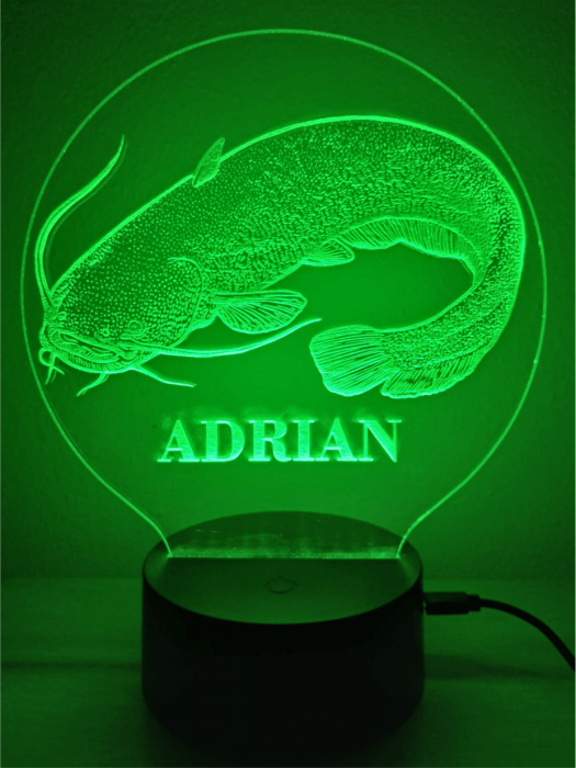 Lampă LED 3D - Pentru pescar [3]