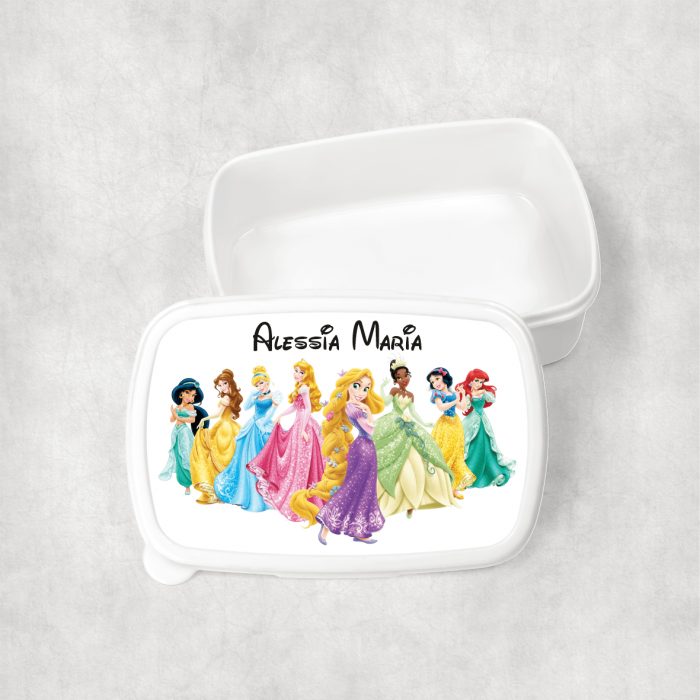 Lunch box personalizat cu nume - Prințese [1]