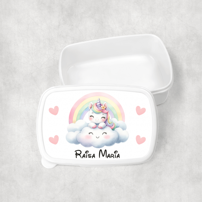 Lunch box personalizat cu nume - Unicorn [1]