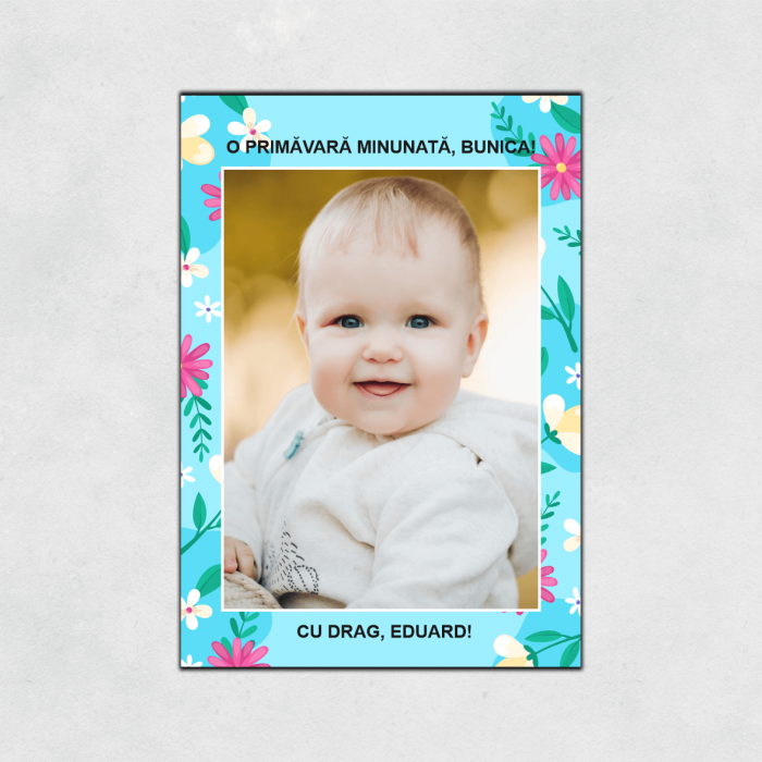 Magnet mărțișor personalizat - Model 15 [1]
